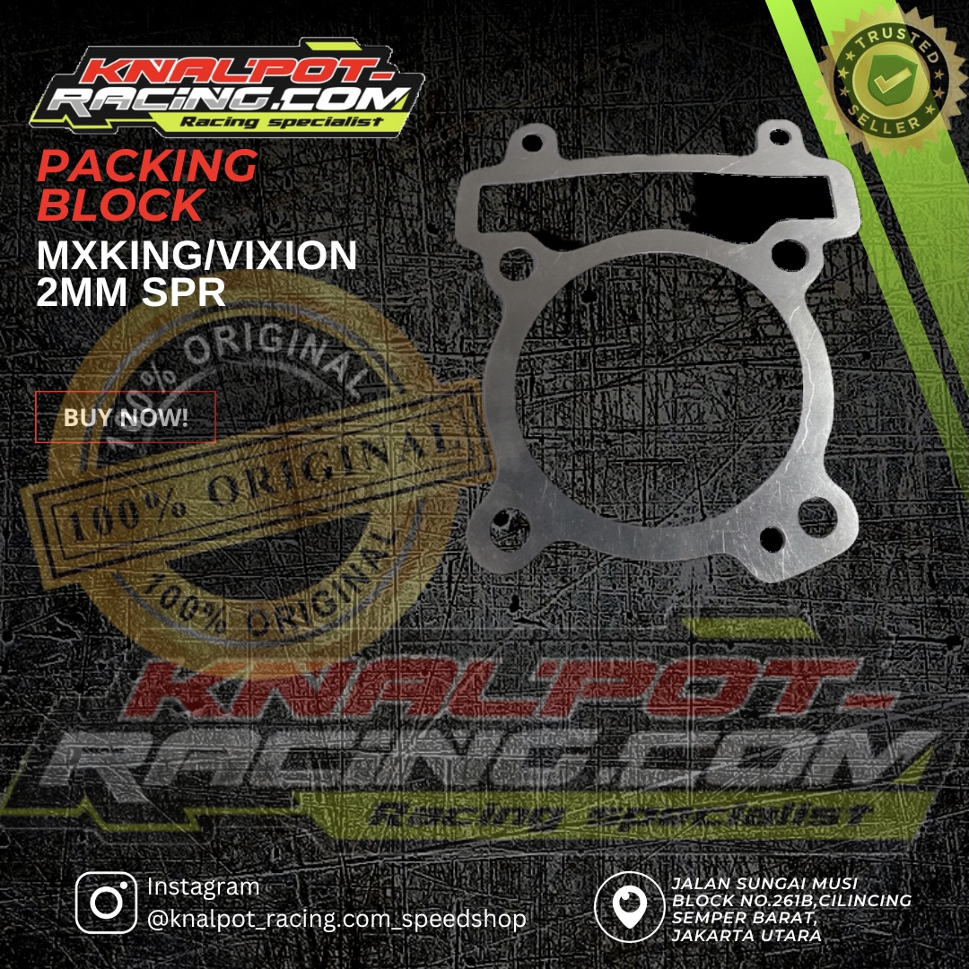 PAKING BLOK MX-KING/VIXION 2MM SPR 